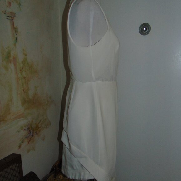 Cameo Structured Dress Sleeveless Revolve Mini Large Layered Semi Sheer - Picture 5 of 12